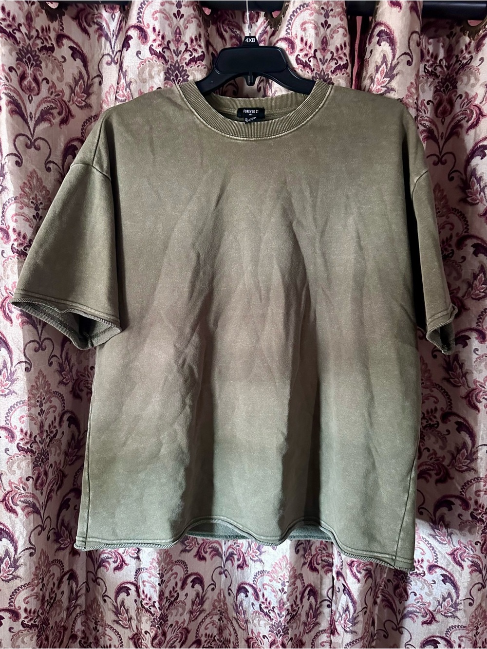 Forever 21 Men's Olive Crewneck Tee